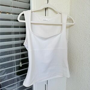 oak + fort white tank